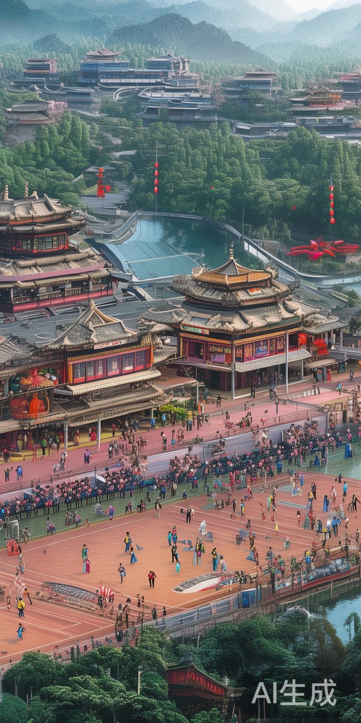 在中国南方，江南地区以其悠久的文化底蕴和繁荣的经济